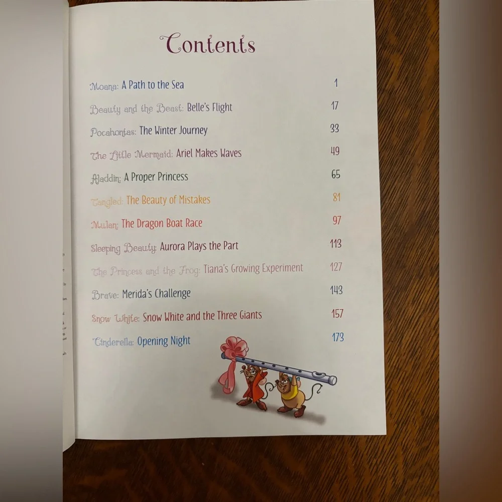 Disney Princess Book  5 minutes princess stories. Great for best stories!